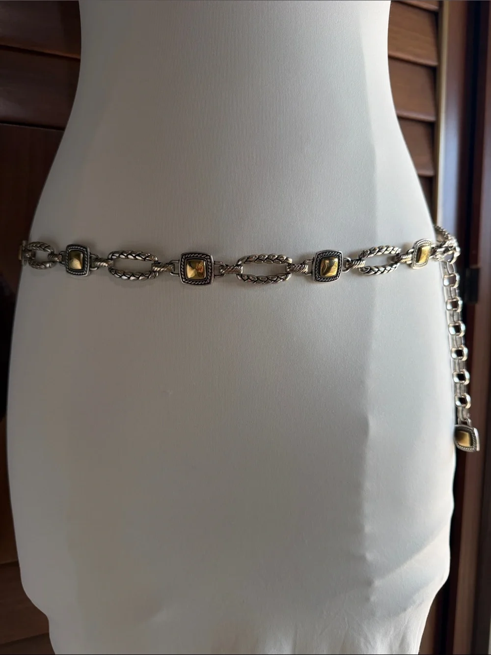 Brighton Gold and Silver Link Waist Chain Belt - Women's Jewelry